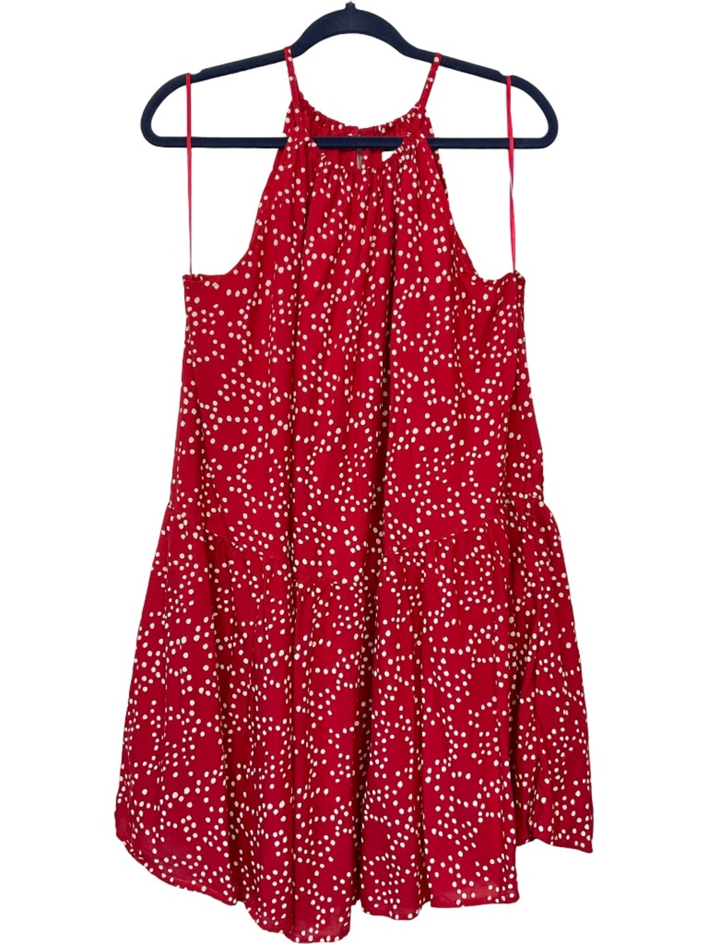 Madewell Drop-Waist Mini Dress in Dot - Picture 5 of 11